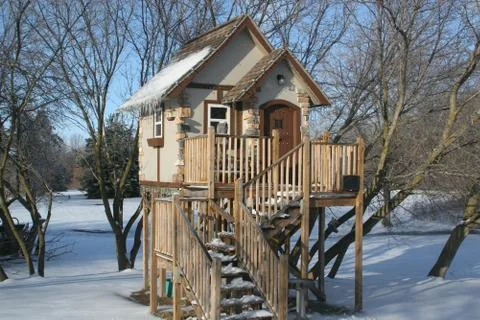 Treehouse Stock Photos