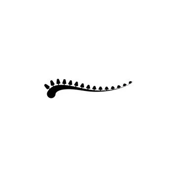 Trees icon. Element of parks and landscape icon. One of the collections icon for Illustrazione stock
