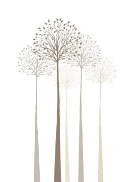 Trees Stock Illustration