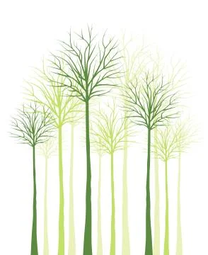 Trees Stock Illustration