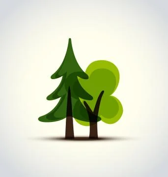Trees Stock Illustration