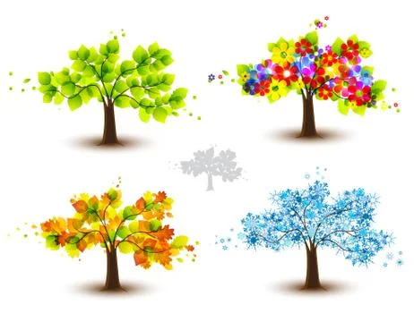 Trees Stock Illustration