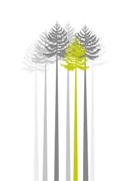 Trees  Stock Illustration