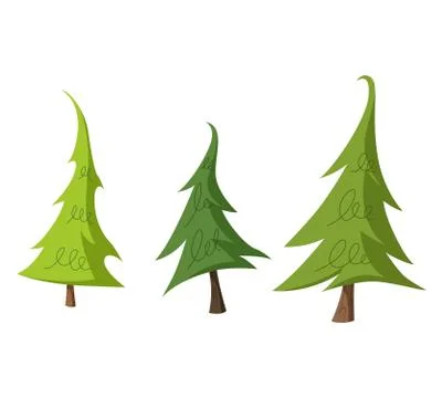 Trees Stock Illustration