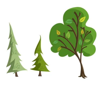 Trees Stock Illustration