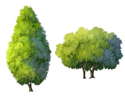 Trees Stock Illustration