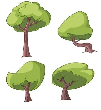 Trees Stock Illustration