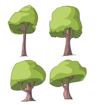 Trees Stock Illustration