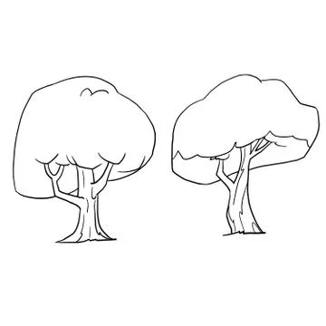 Trees Stock Illustration