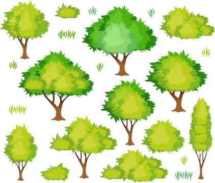 Trees Stock Illustration