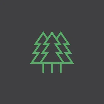 Trees Illustrazione stock