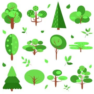 Trees Stock Illustration