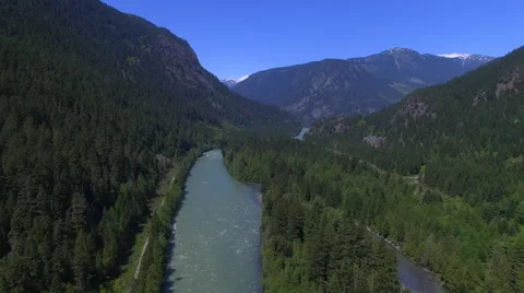 Trees, Rivers and Mountains 3 Stock Footage 63777711