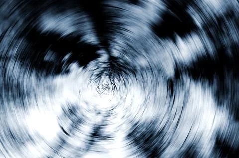 Trees in vortex Stock-Fotos