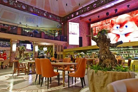 TREF Cinema Cafe Foto stock