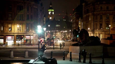 Trefalgar Square Timelapse Stock Footage 171083128