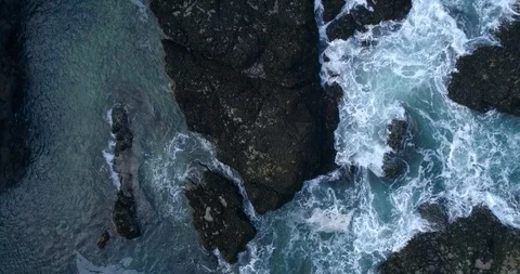 Tregudda Gorge, Cornwall Stock Footage 104962131