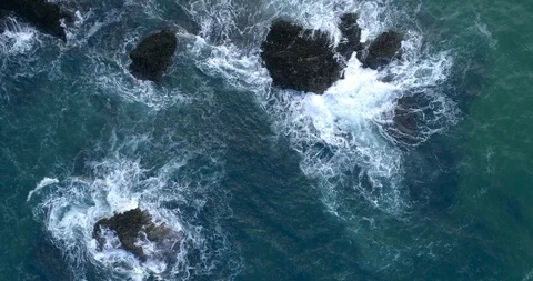 Tregudda Gorge, Cornwall Stock Footage 104962344