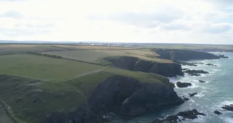 Tregudda Gorge, Cornwall Stock Footage 105305206