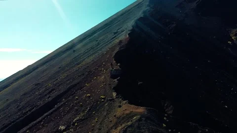 On the trek to Mount Rinjani Stock Footage 288838496