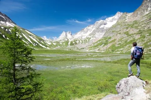 Trekker Stock Photos