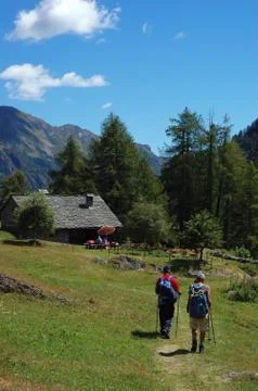 Trekkers Stock Photos