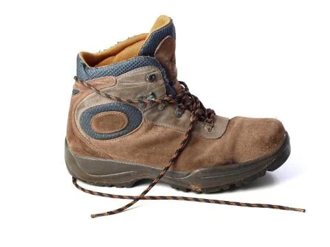 A trekking boot Stock Photos