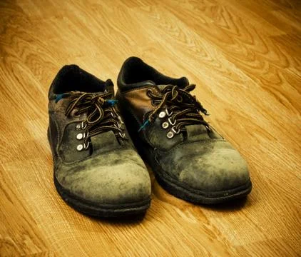 Trekking boots Stock Photos