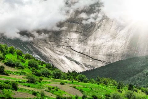 Trekking in Nepal Stock Photos