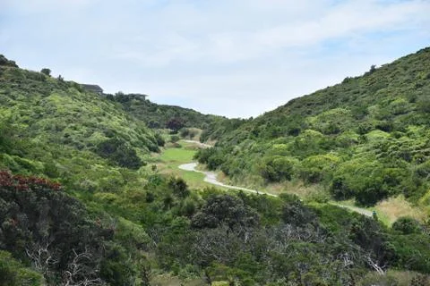 Trekking path Stock Photos