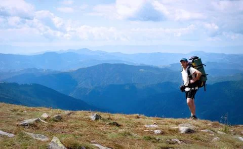 Trekking Stock Photos