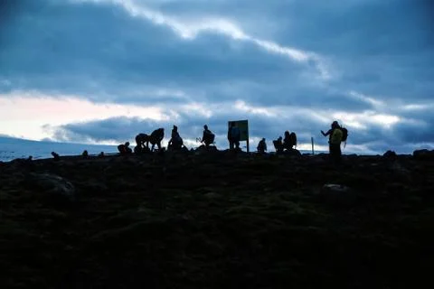 Trekking Stock Photos