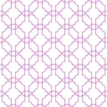 Trellis geometric thin seamless vector pattern. Illustrazione stock