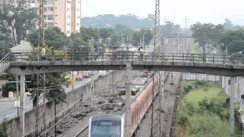 TREM RIO DE JANEIRO Vídeos de archivo 170525320