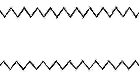 Trembling Black Triangles on White Simple Frame Backgound For Text Stock Footage 75731188