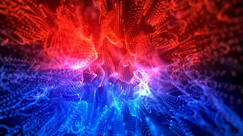 Trembling universe Stock Footage 144572636