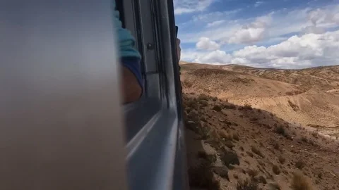 Tren a las Nubes Hyperlapse Stock Footage 98791849