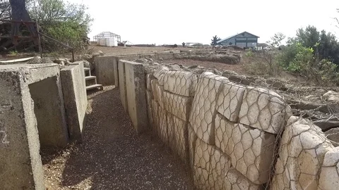 Trenches Stock Footage 77230723