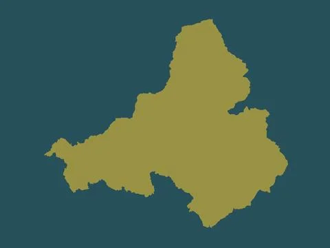 Trenciansky, Slovakia. Solid color shape 库存插图