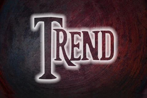 Trend concept Stock Illustration