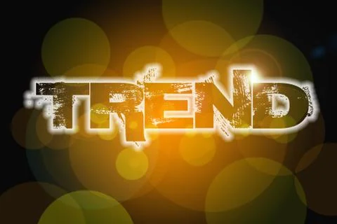 Trend concept Stock Illustration