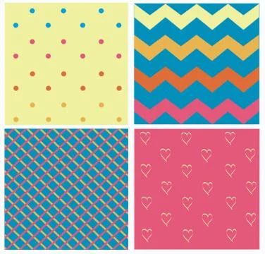 Trend design pattern Stock Illustration