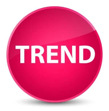 Trend elegant pink round button Stock Illustration