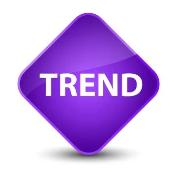 Trend elegant purple diamond button Illustrazione stock