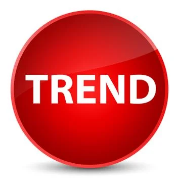 Trend elegant red round button 스톡 일러스트