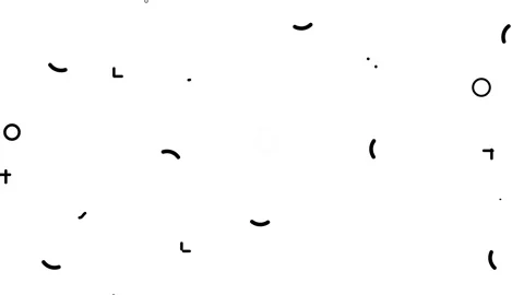 Trend flat cartoon background with shape animation. Looped Stock Footage 168724876