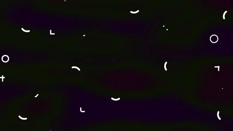 Trend flat cartoon background with shape animation. Loope. Stock Footage 168789788