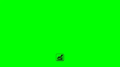 Trend icon bottom bell animation Stockbeeldmateriaal 344565501