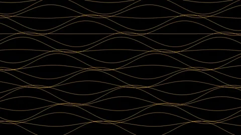 Trend lines flowing on black background overlay 4K Vídeo Stock 336624975