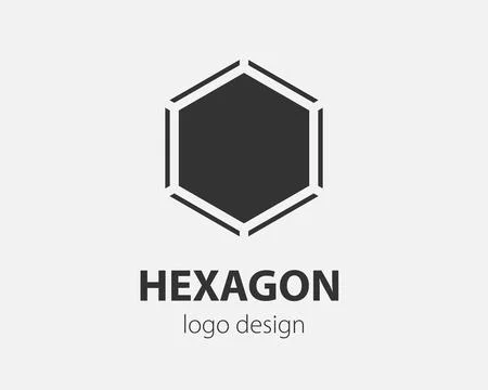 Trend logo vector hexagon tech design. Technology logotype for smart system,  Stock Illustration
